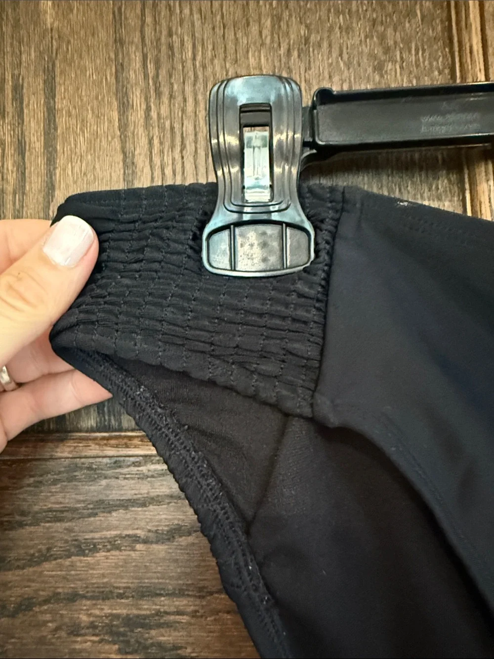 Athleta Classic Black Bikini Bottoms Large - Picture 3 of 6